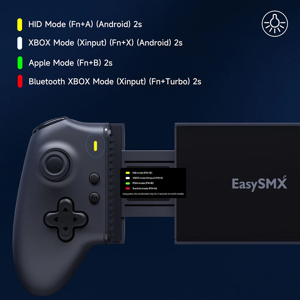 FuturGrip™ EasySMX M15 Bluetooth Mobile Phone Controller