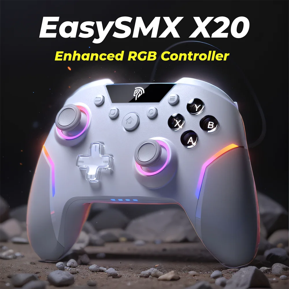FuturGrip™ EasySMX X20 Wireless Gamepad Enhanced Controller