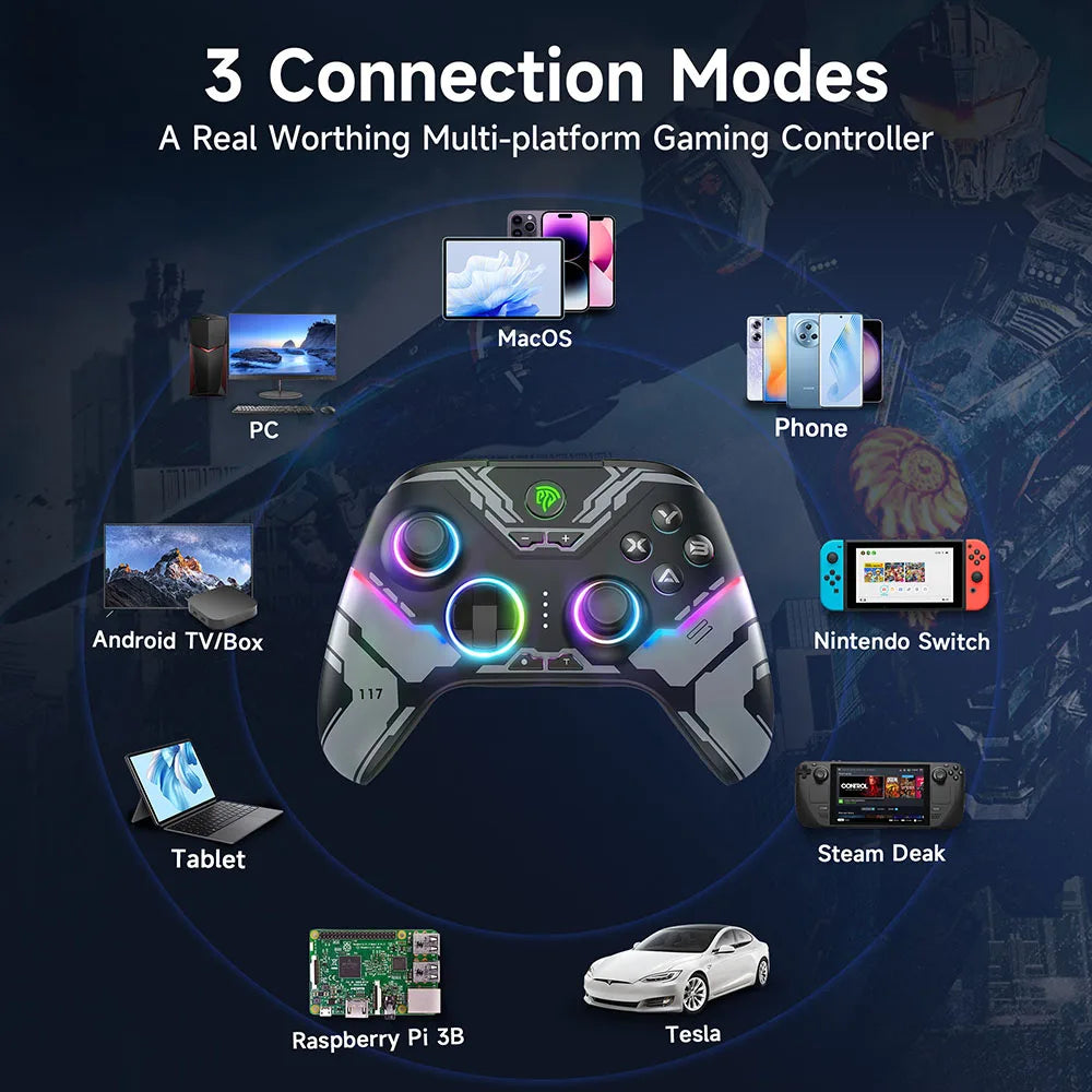 FuturGrip™ EasySMX X15 Wireless PC Gamepad