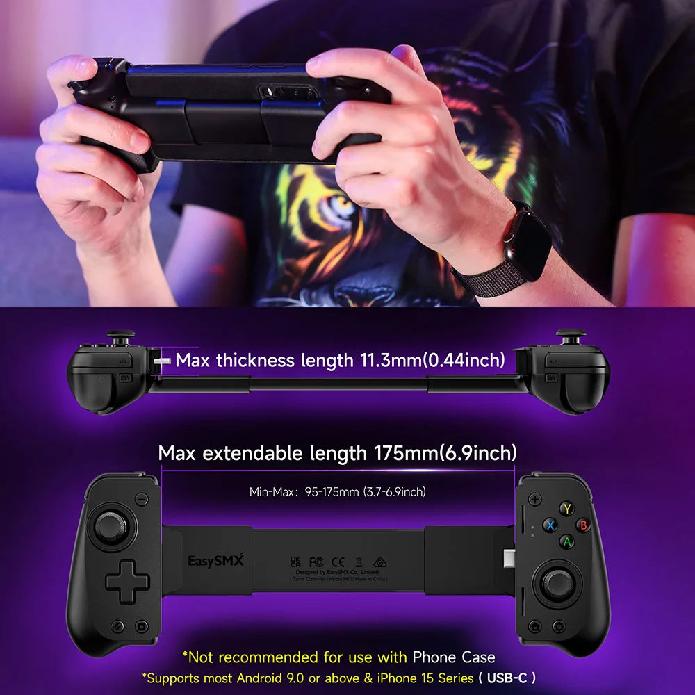 FuturGrip™ EasySMX M10 Mobile Phone Controller